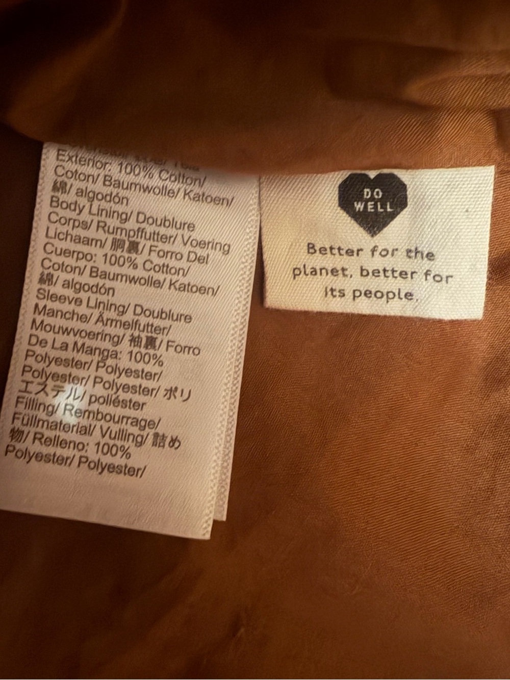Madewell Chestnut Corduroy Puffer Jacket - Picture 4 of 6